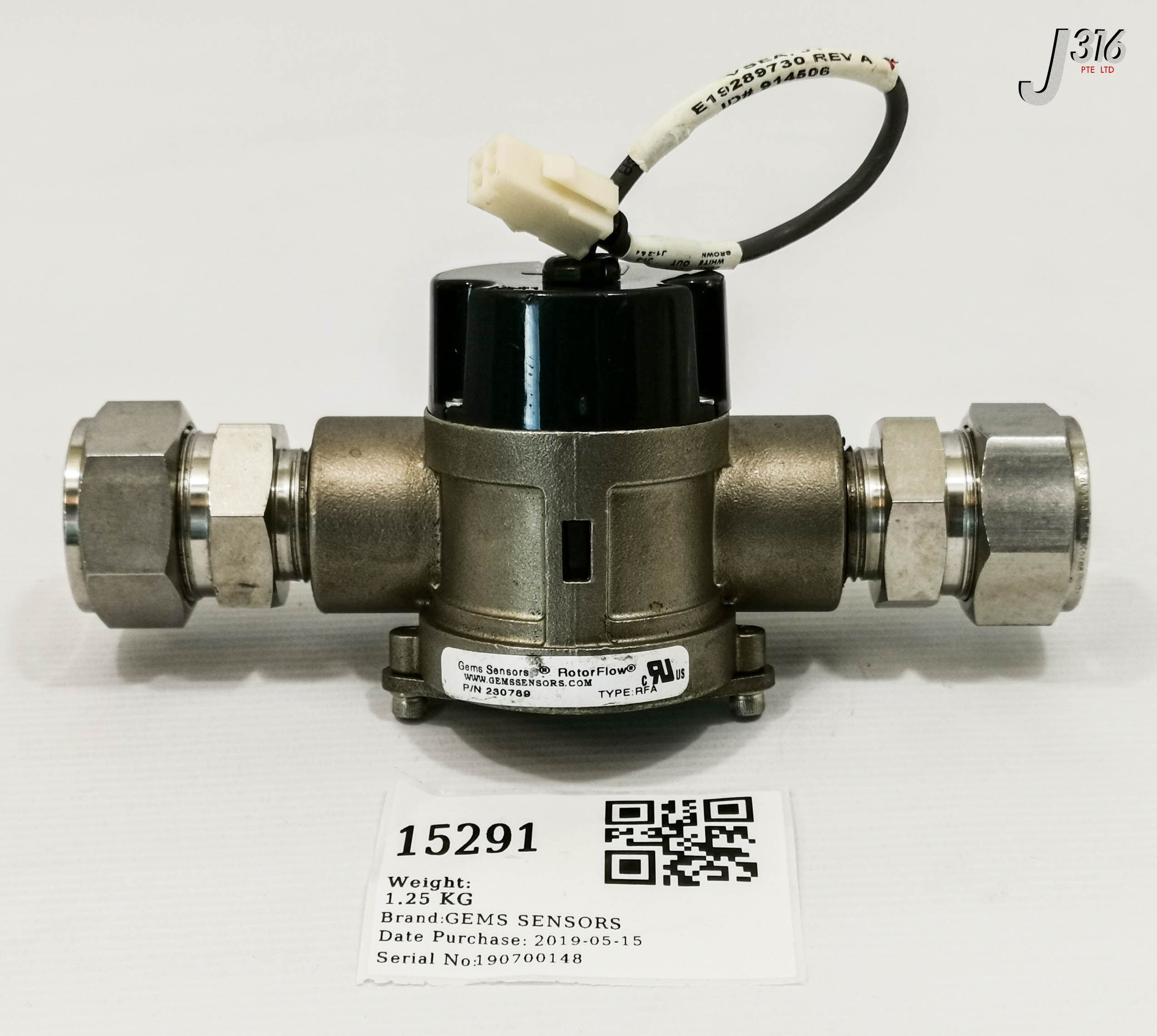 15291 GEMS SENSORS ROTOR FLOW, TYPE RFA 230789 | eBay